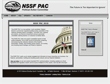 Tablet Screenshot of nssfpac.org